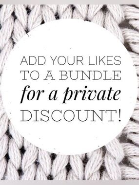Bundle for a private discount 🤍